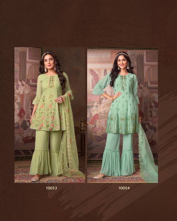 Lily And Lali Arizona Fancy Latest Designer Festive Wear Georgette Salwar Suit Collection